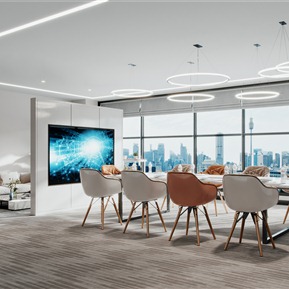 现代 会议室 多媒体会议室接待室