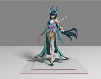 现代虚拟人物