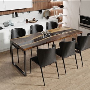 现代 餐桌椅组合