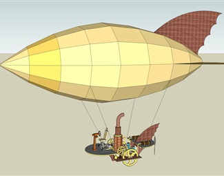 现代热气球飞船
