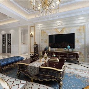 欧式 客厅