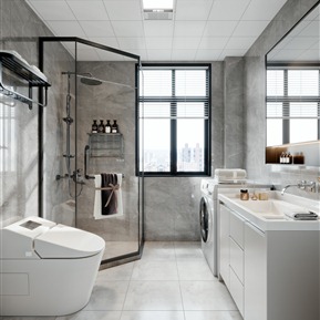 现代 卫生间