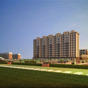 欧式 公园 小区住宅