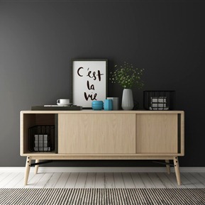 北欧 电视柜 装饰柜装饰品组合