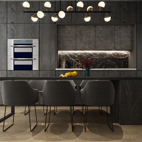 现代 餐桌椅组合  吧台