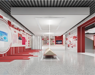 现代 展厅 党建展厅