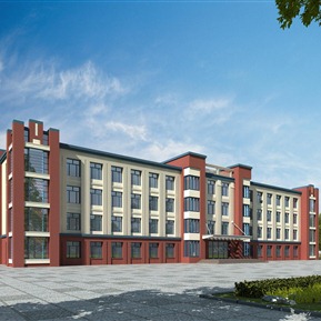 现代 办公楼 办公楼学校