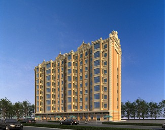 欧式居民住宅楼