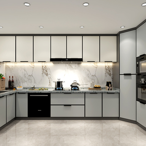 现代 厨房 简约厨房