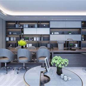 现代 办公室 老总办公室