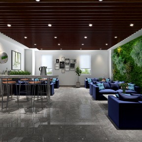 现代 休息区 办公休息区