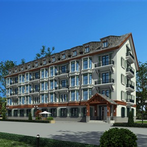 欧式 住宅楼 住宅