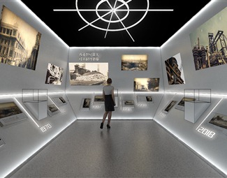 现代 展厅 城市展厅