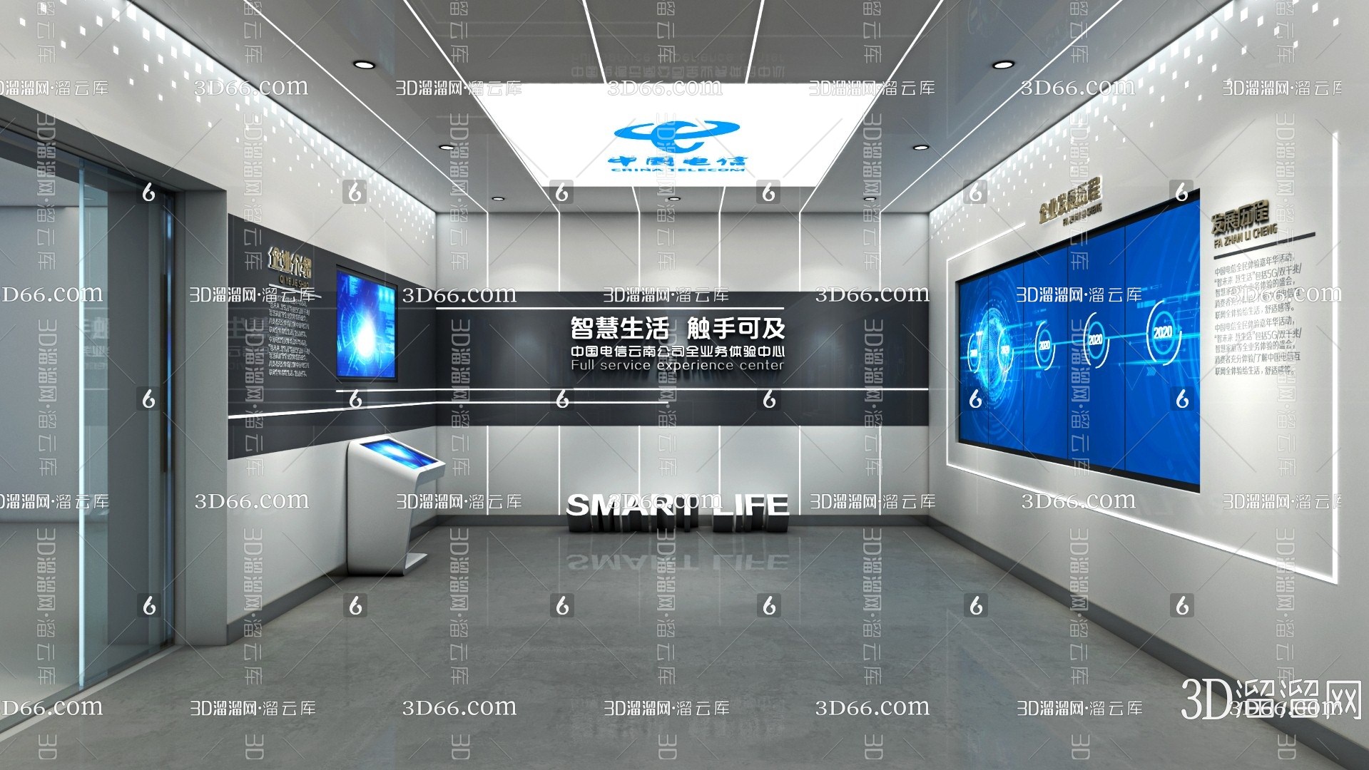 【现代展厅3D模型】-3D现代展厅3d模型下载-溜溜IDJCH70733127240-免费3Dmax模型库_3d溜溜网-花瓣网