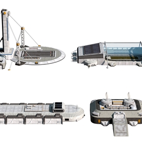 后现代 太空基地