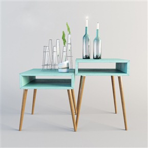 北欧 边几 边柜边几矮柜