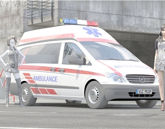 现代120急救车