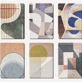 北欧 方形地毯 地毯