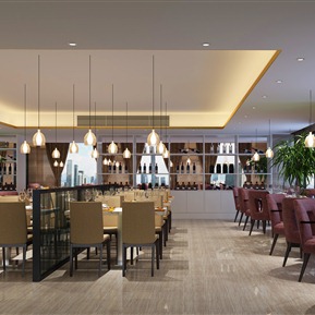 现代 餐厅 饭店