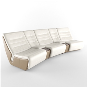 现代 多人沙发 沙发