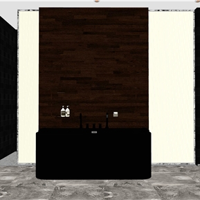 现代 浴缸 酷黑浴缸