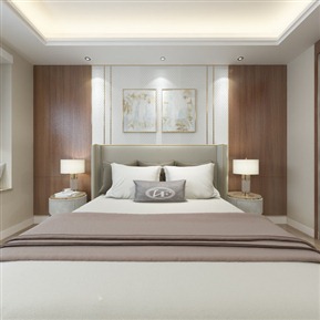 现代 卧室 主卧