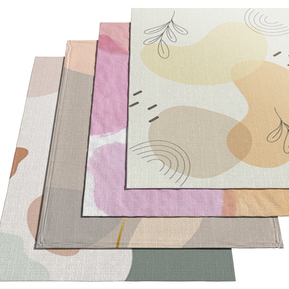 现代 方形地毯 布艺绒毛地毯