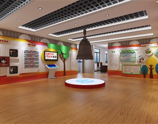 现代 展厅 青少年法制教育基地