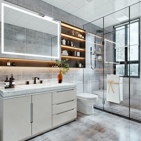 现代 卫生间 卫生间浴室