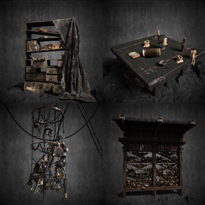 工业LOFT 置物柜