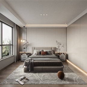 现代 卧室 儿童房