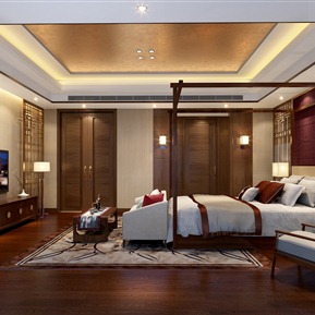 新中式 卧室