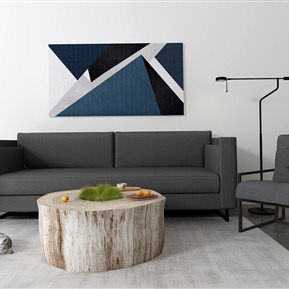 现代 沙发茶几组合