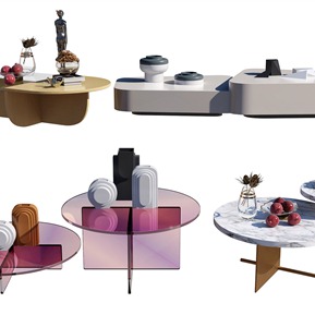 现代 茶几 茶几边几角几