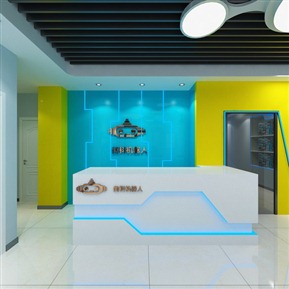 现代 培训学校 培训学校大厅