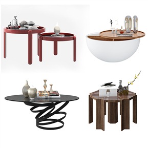 现代 茶几 茶几组合