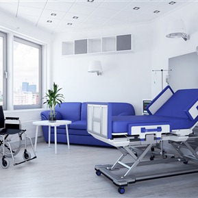 现代 治疗室 医院 病房 医疗设备组合