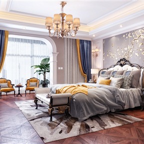 欧式 卧室 奢华主卧室