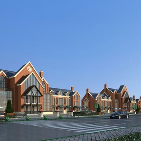 美式 商业街 商业