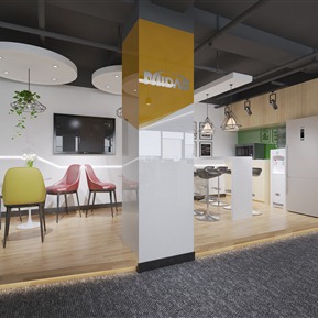 现代 茶水间 办公室 会议室 办公桌椅 休闲椅 装饰品 摆件