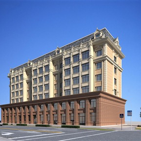 欧式 住宅楼 住宅商业