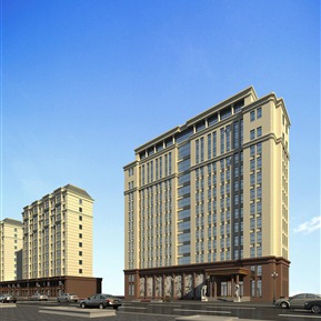 简欧 办公楼 办公楼公寓