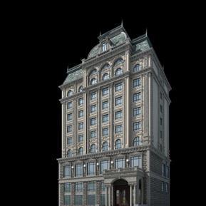 欧式 办公楼 古典公寓办公住宅