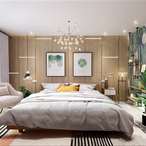 北欧 卧室