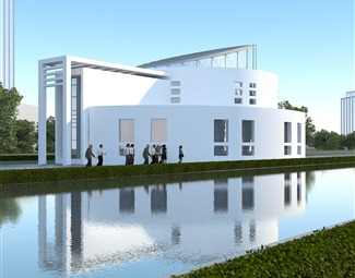 现代建筑外立面