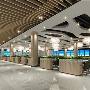 现代 食堂 食堂餐厅