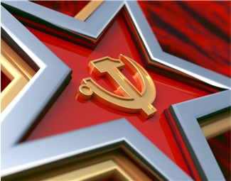 现代党徽3d模型