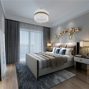 现代 卧室