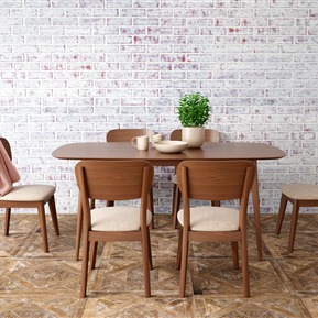 北欧 餐桌椅组合