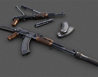 现代AK手枪